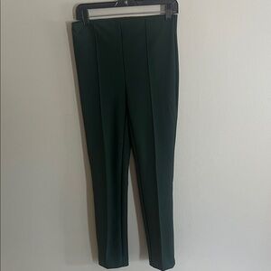 Christian Siriano New York Elegant Green Straight Leg Pants size 2